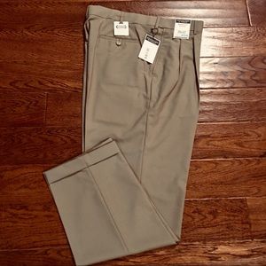 Men’s taupe dress slacks